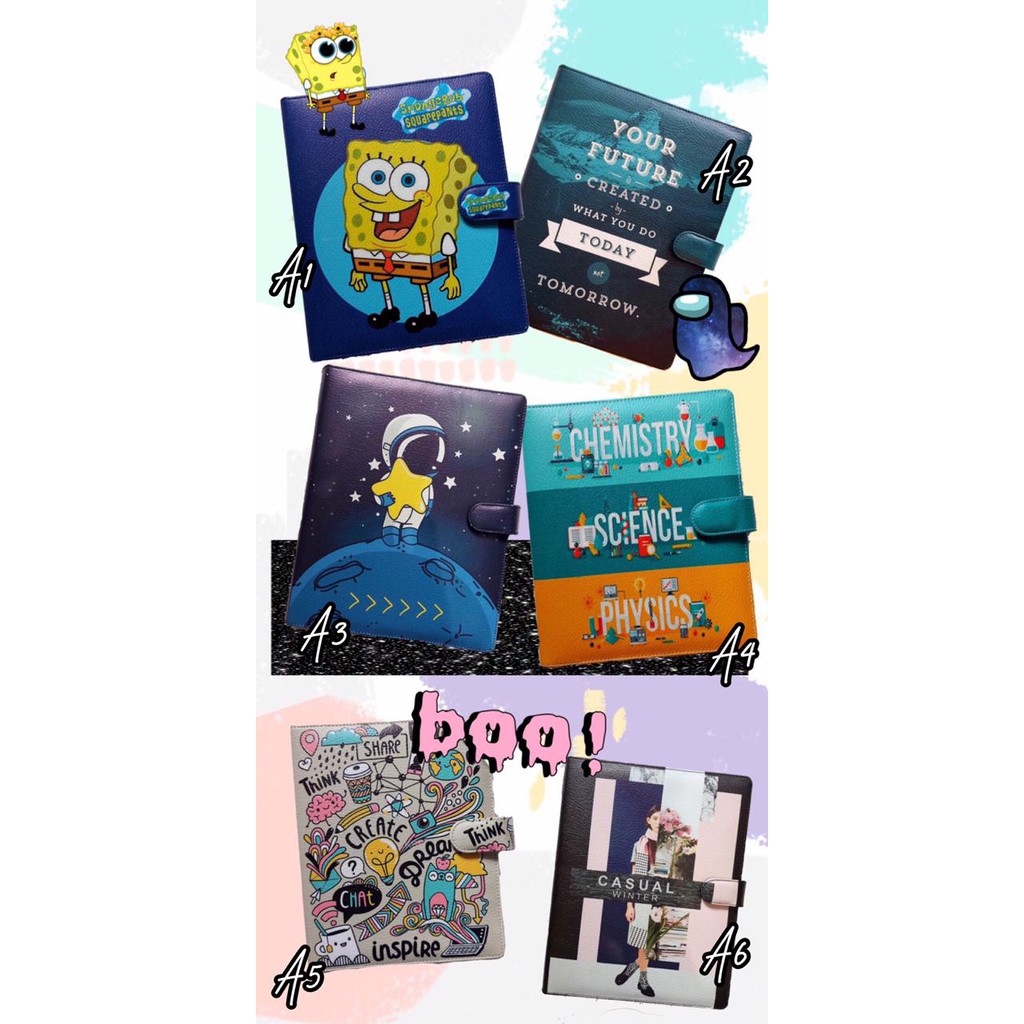 

Binder Printing Motif Kulit Premium READY STOCK #Kode A