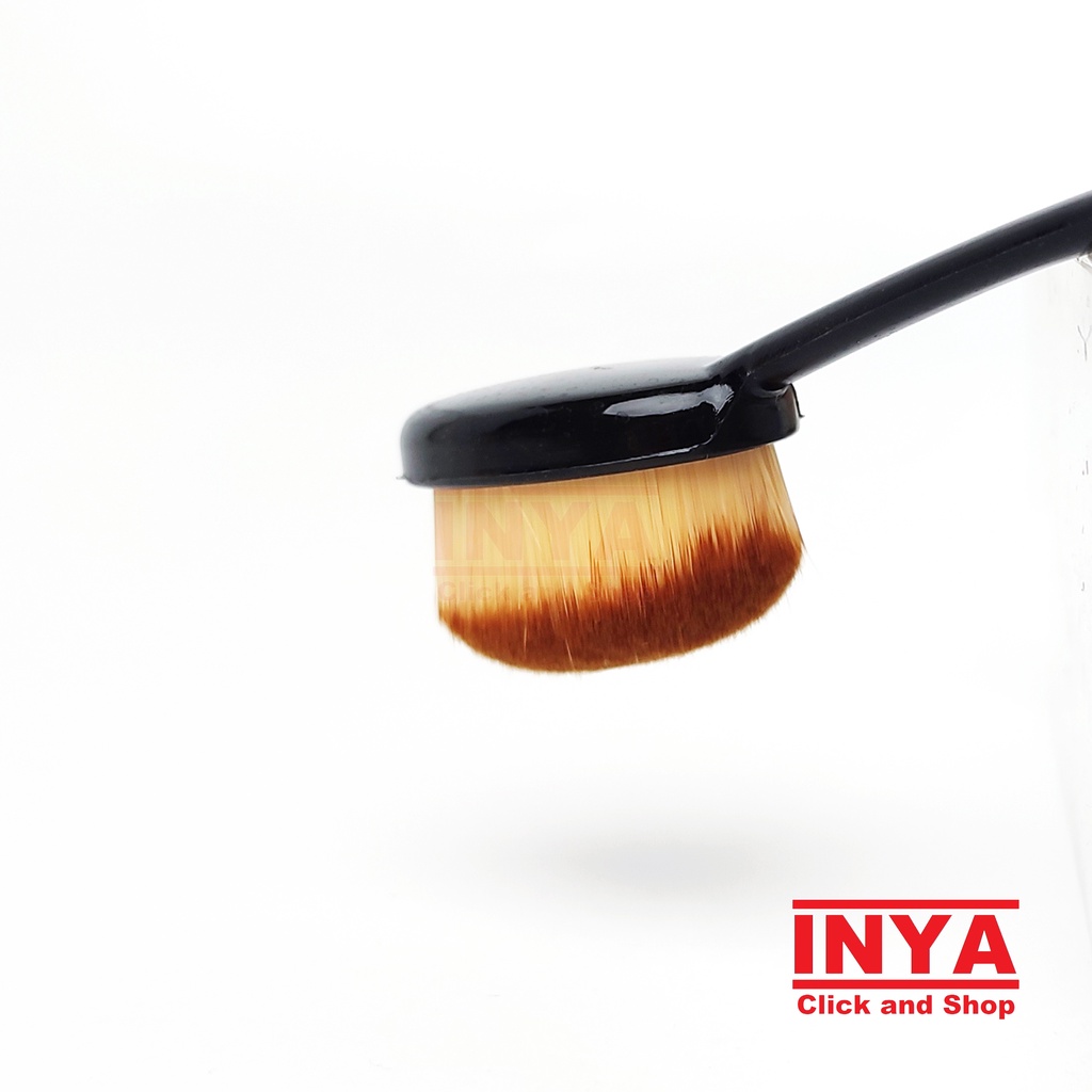 KUAS OVAL BLENDING BRUSH FOUNDATION KECIL - Alat Makeup