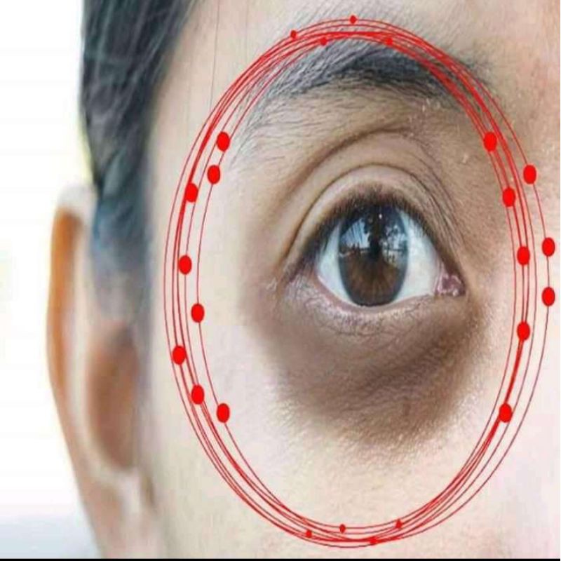 Penghilang Mata Panda,Kelopak Mata Alami