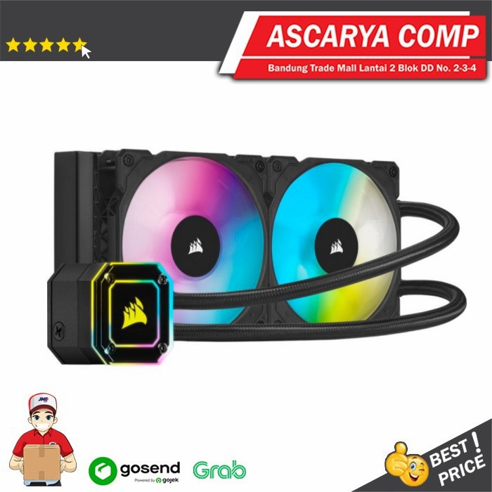 Corsair iCUE H100i Elite Capellix CW-9060046-WW Liquid Cooler RGB