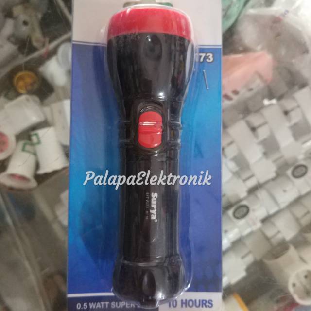 Senter LED cas Surya/Kawachi/Tesla