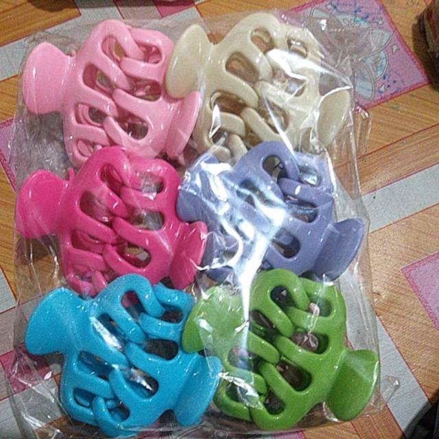 grosir  Aksesoris rambut 12 PCS kep lima gigi.