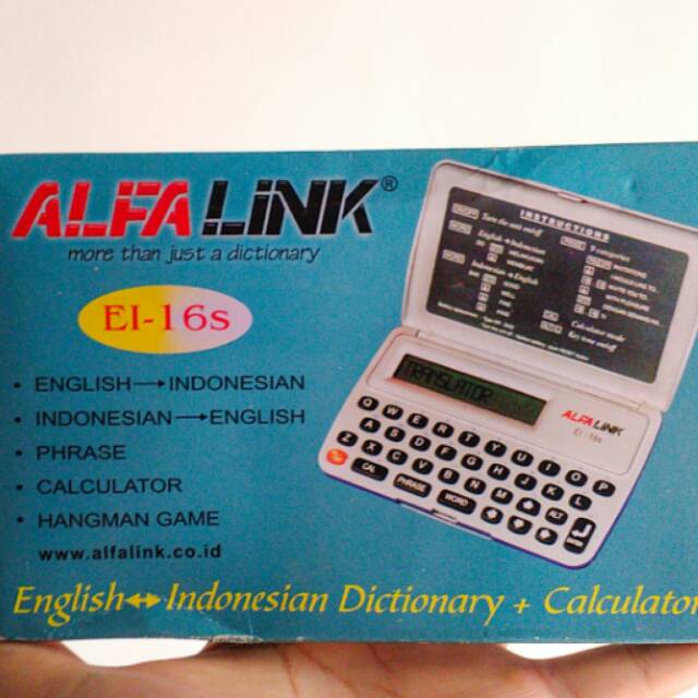 Kamus Alfalink Inggris Indonesia