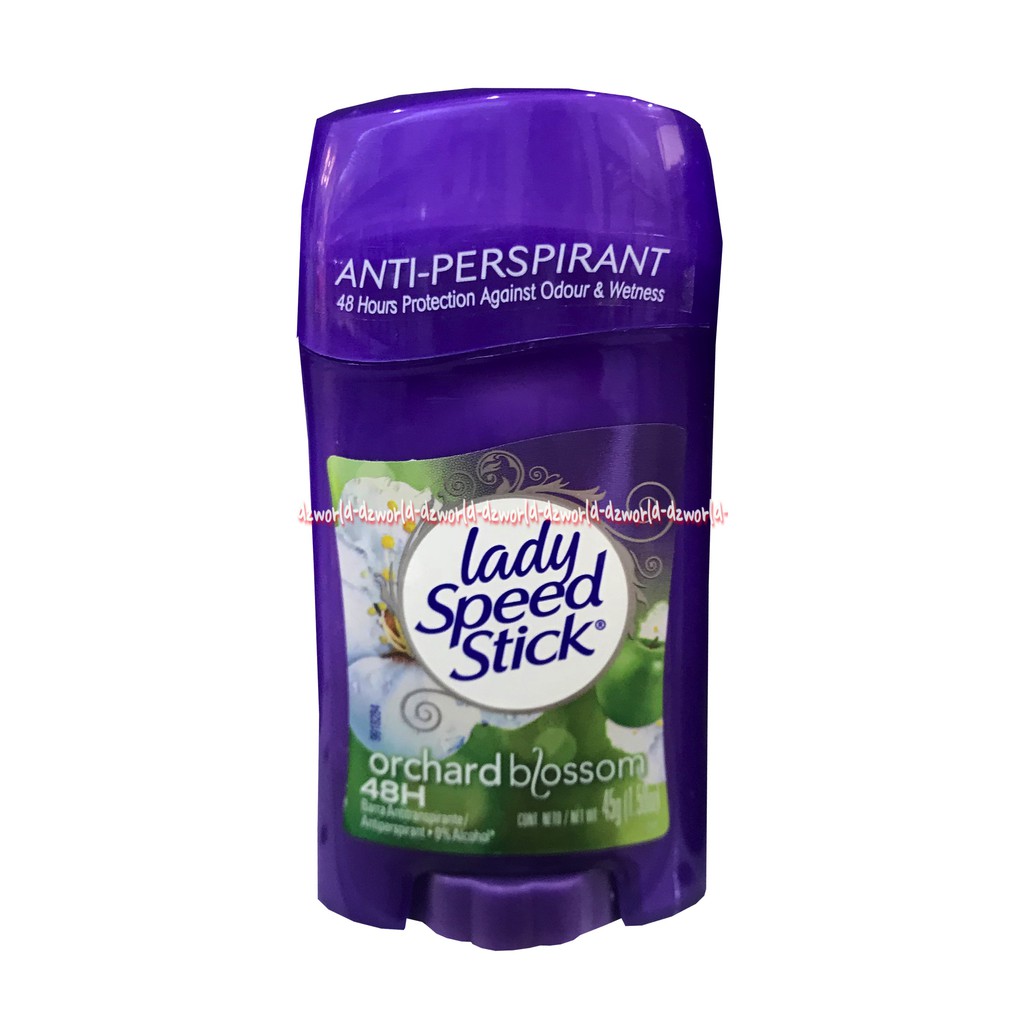 Lady Speed Stick Orchard Blossom Wild Freesia Invisible Dry 45gr Anti Perspirant Deodorant Deodoran LadySpeed Stik