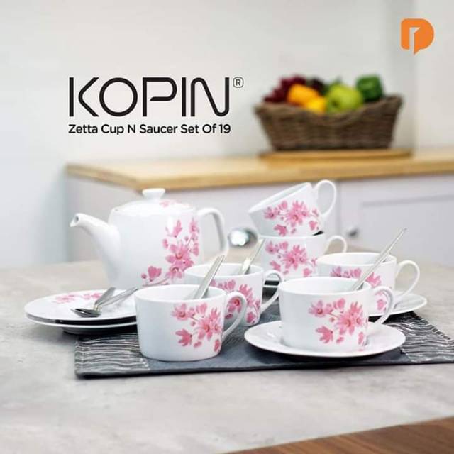 Tea Set Kopin Zetta Porcelain