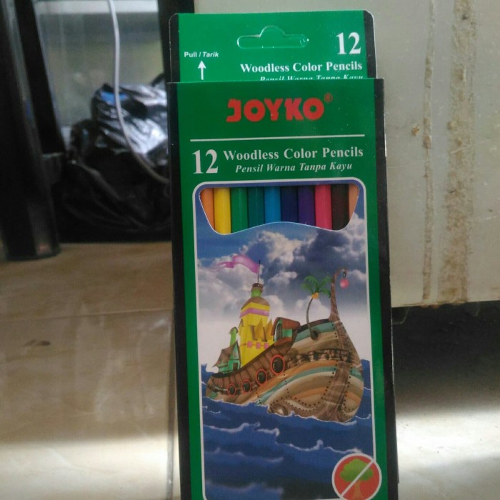 

WARNAPENSIL- PENSIL WARNA JOYKO PANJANG (12 WARNA) -PENSIL WARNA
