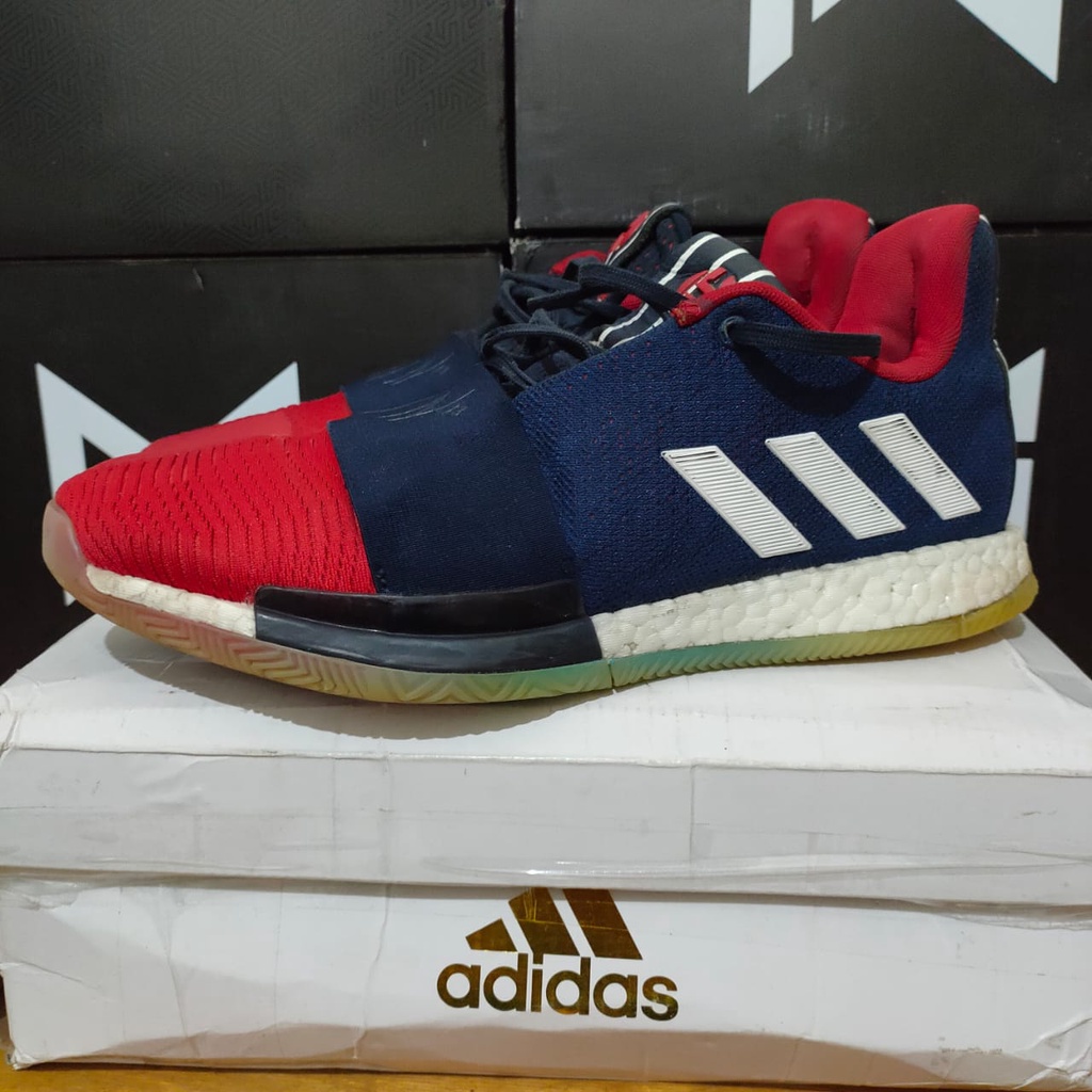 Preloved Sepatu Basket Adidas Harden Vol 3 'Shark' Original