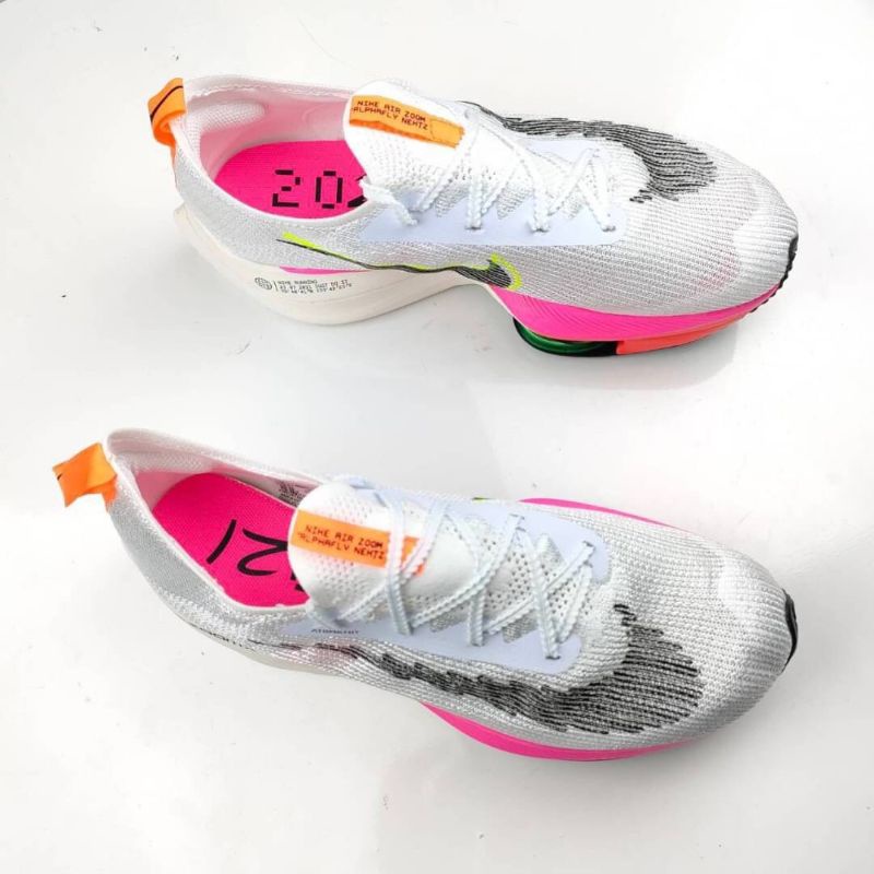 Sepatu nike alphafly 2 white pink premium Best seller