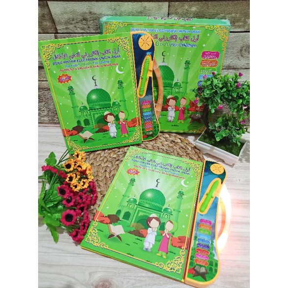 mainan playpad 4 bahasa,playpad muslim,playpad 2 bahasa,buku pintar elektronik USB original SNI