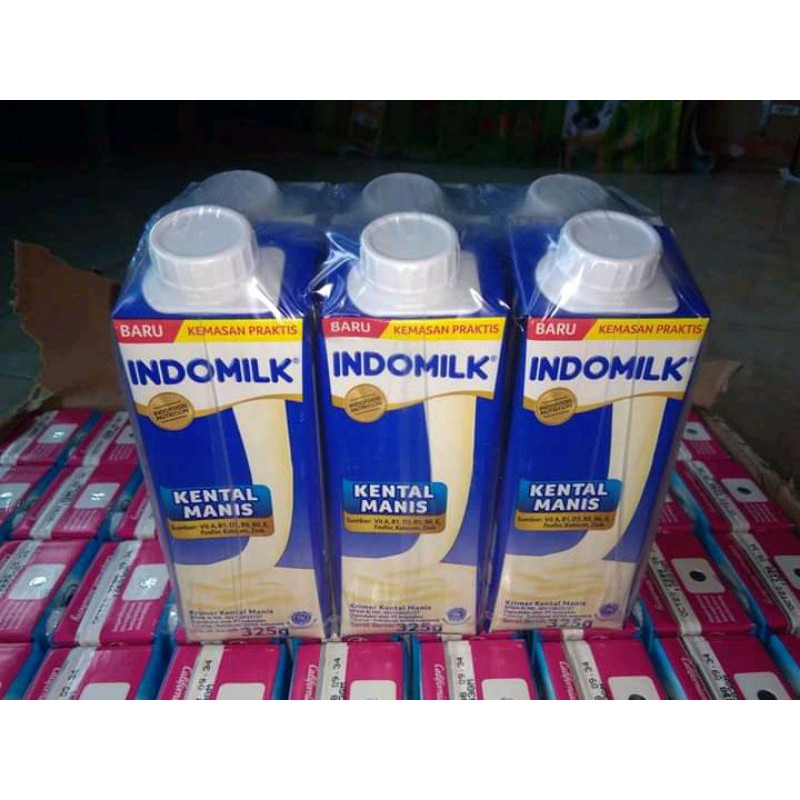 Indomilk Tetra Pak Krimer Kental Manis 325g