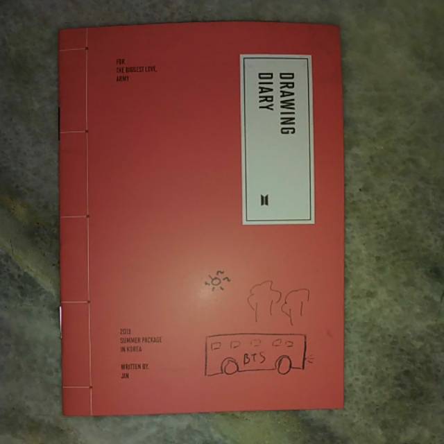 Drawing Diary Summer Package 2019 Jin