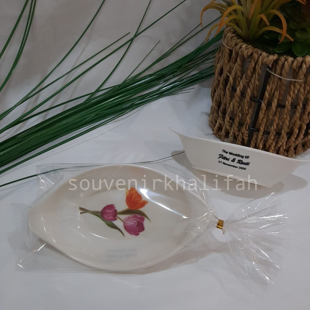 Souvenir Mangkok Melamin Perahu