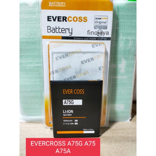 Baterai Evercoss A75A Battry A75 A75G Original