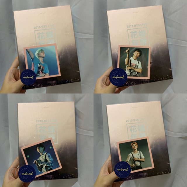 BTS - 2015 HYYH Prologue Epilogue On Stage DVD Suga J-Hope Jimin Jungkook PC Photocard RARE