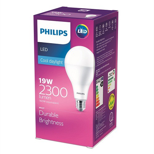 Philips Lampu LED Mycare 19W Putih Bohlam LED Bulb 19 Watt Cool Daylight