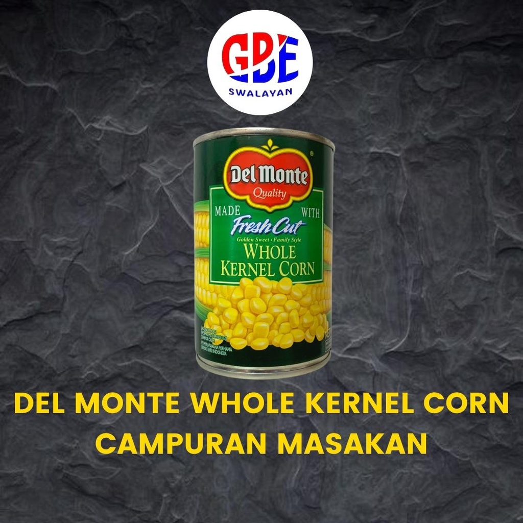 

JAGUNG PIPILAN DEL MONTE | WHOLE KERNEL CORN DEL MONTE 420GR