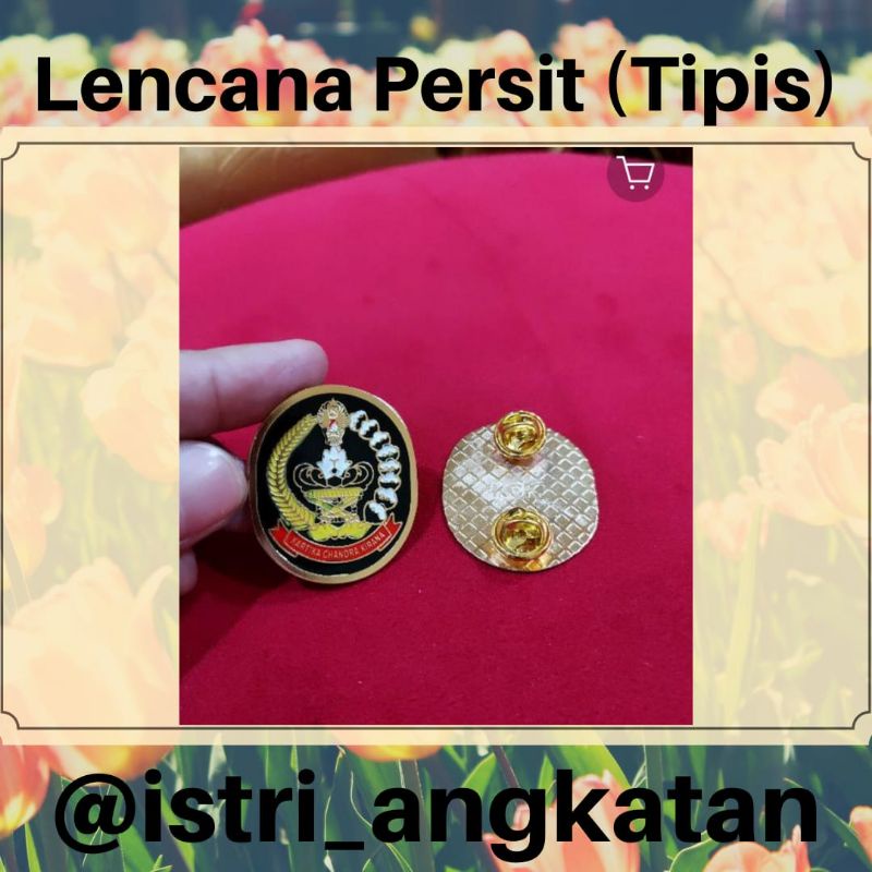 Lencana Persit (Tipis)