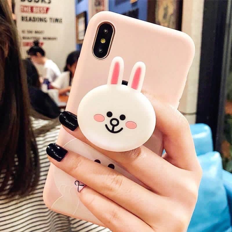 POP SOCKET 3D KARAKTER CARTOON/ GRIPTOK 3D CARTOON/ PHONE HOLDER PVC/ AIR BAG CELL PHONE BRACKET