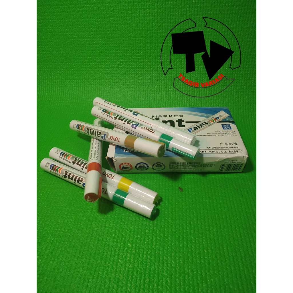 

Spidol Ban Toyo Marker Paint Original Asli