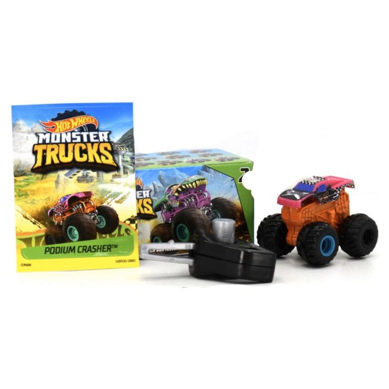 Jual Hot Wheels Monster Trucks Mini - Podium Crasher Limited