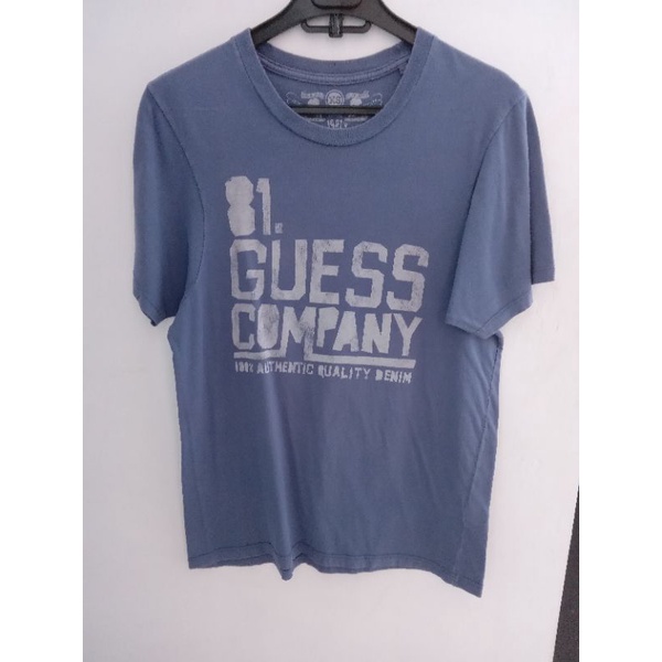 KAOS GUESS BLUE PRELOVED