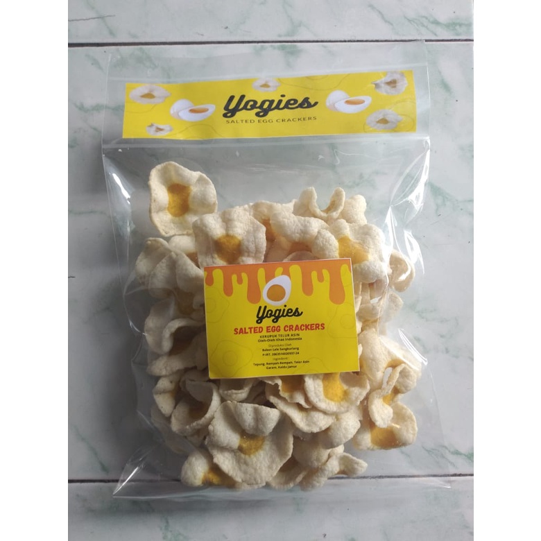 Jual Umkm Kerupuk Telur Asin Matang Murah Di Bandung Kemasan 100 Gram