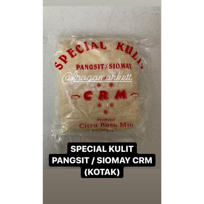 

Spesial Kulit Pangsit / Siomay CRM