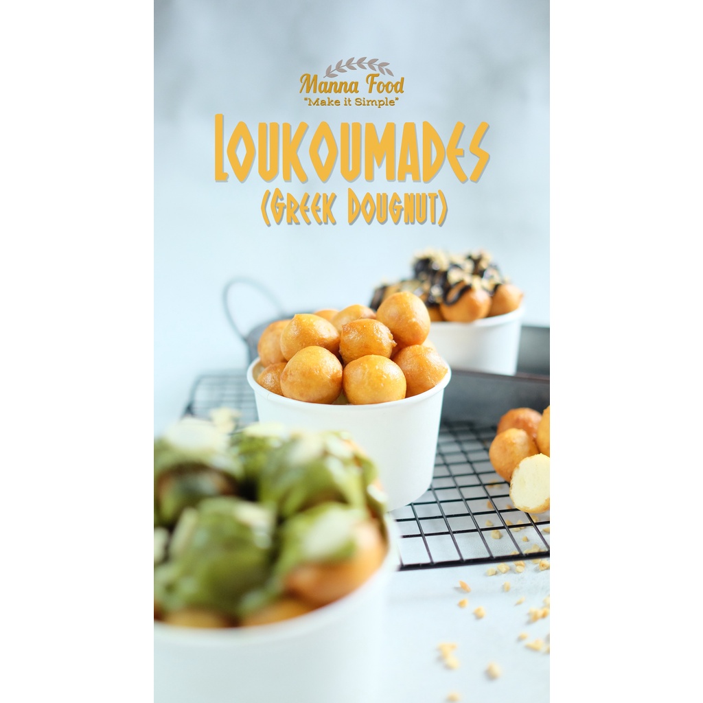 Loukoumades/ Lukumades ( Greek Doughnut) Donat Yunani