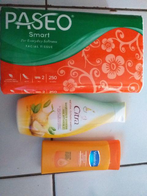 Tissue Kering Paseo 250 Sheets 2 Ply.