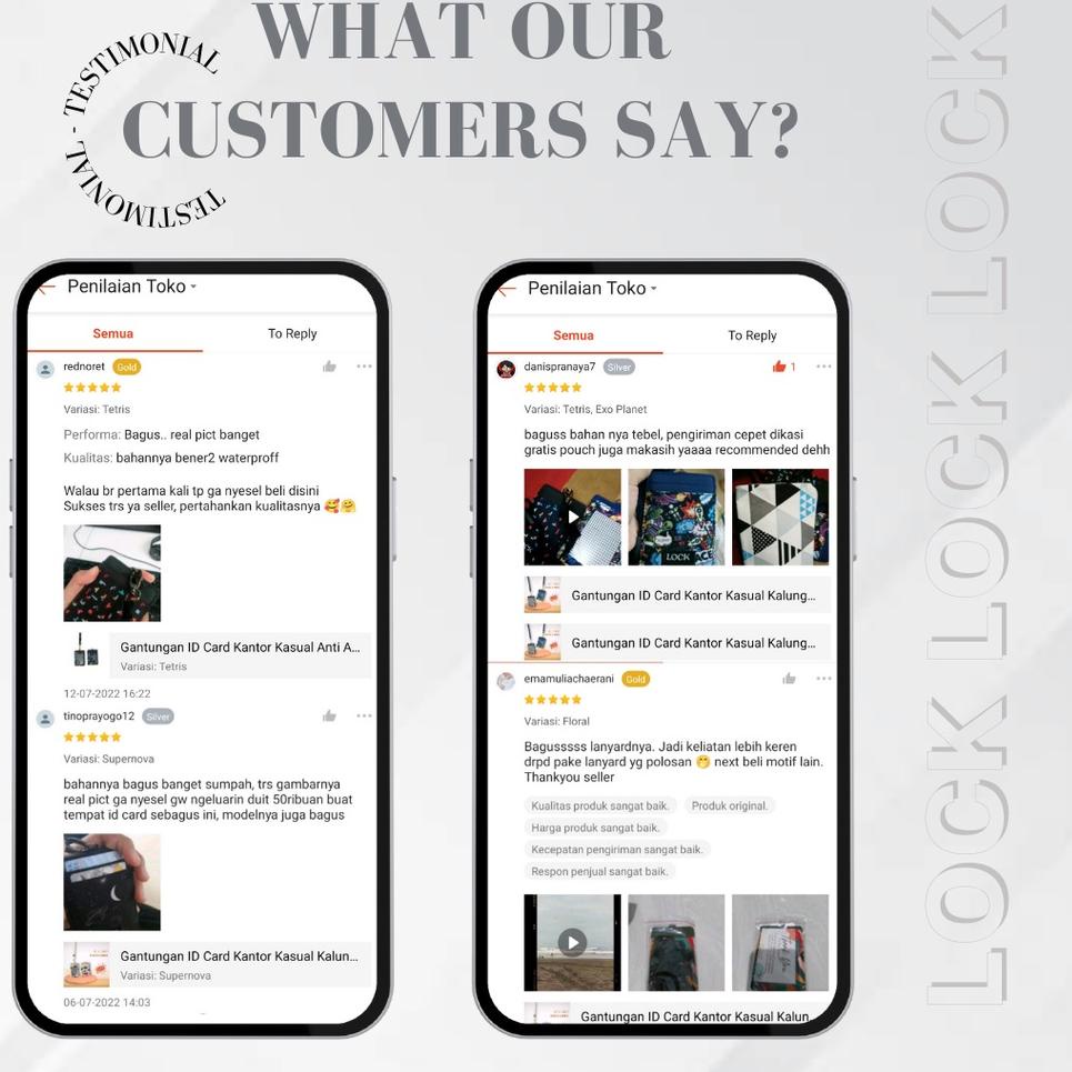 

Terbaru.. Lanyard Name Tag Id Card Pria Wanita ID Card Holder Dompet Kartu