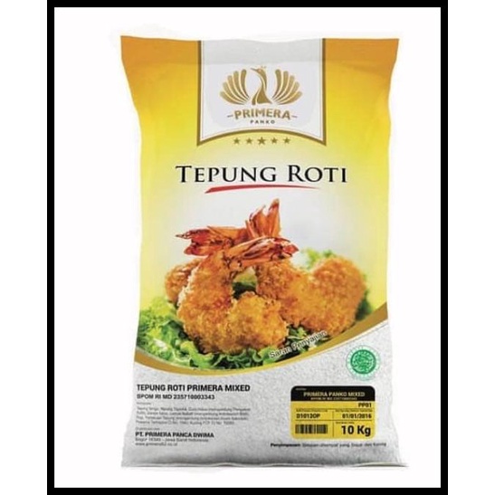 

Tepung Roti Primera Panko 10Kg Mix