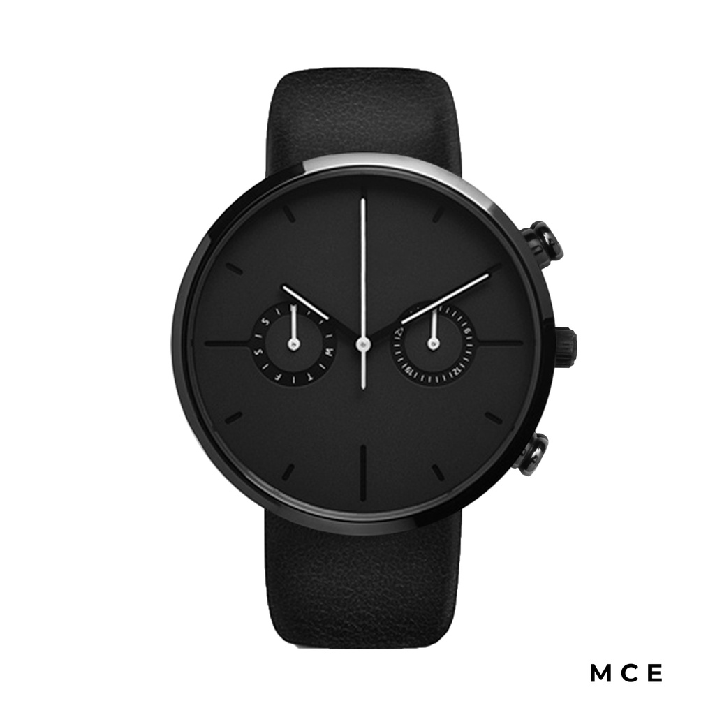 MCE Jam Tangan Pria Regal Series Full Black