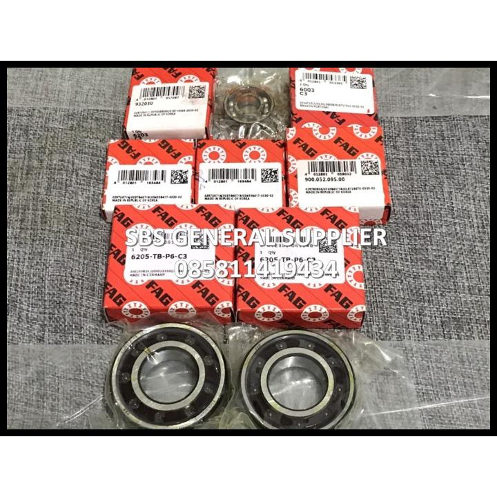 Bearing/Laher Fag Keramik Untuk Kruk As, Camshaft, Ratio F1Zr / F1-Zr