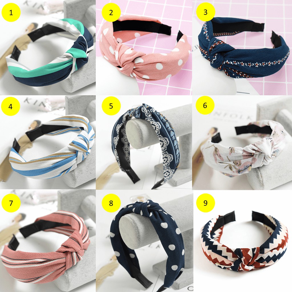 Bando Korea COD TERMURAH Bando Bandana Wanita Murah