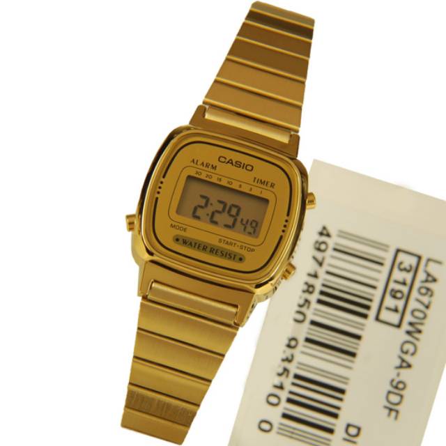 Casio La670wga 9df Bayan Kol Saati