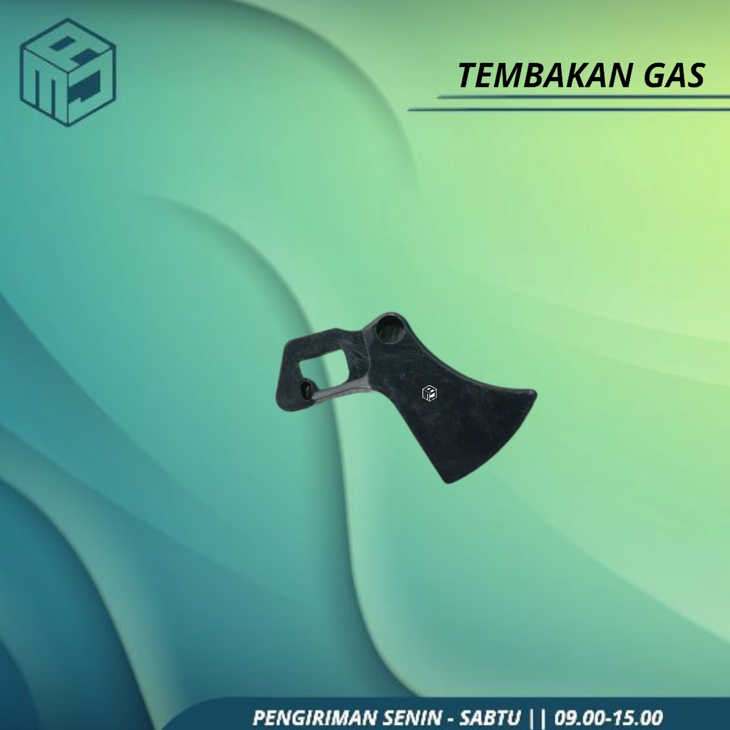 Tembakan Gas Mesin Chainsaw Kecil Mini Senso 5200/5800