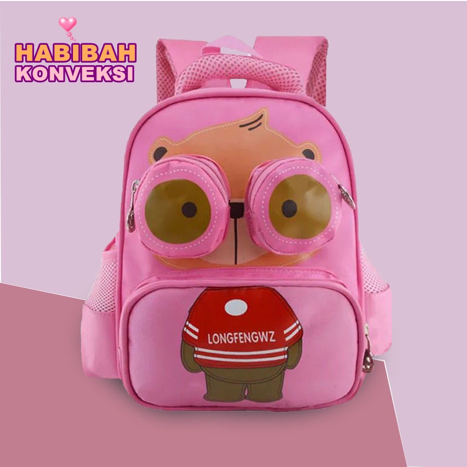 TAS RANSEL ANAK KARAKTER / TAS SEKOLAH ANAK PAUD / TAS KARAKTER