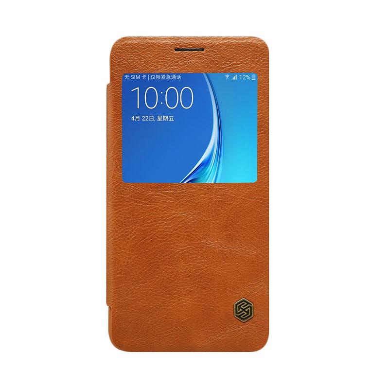 SAMSUNG GALAXY J7 2016 NILLKIN QIN LEATHER CASE ORIGINAL