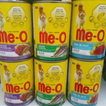 makanan basah kucing MEO kaleng 400 1dus {24 kaleng}