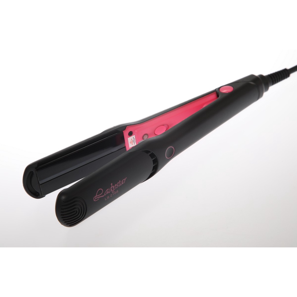 Pelurus Rambut LADYSTAR LS-2168 Alat Rebonding salon Murah Bagus Infrared Panas New Pria Mini