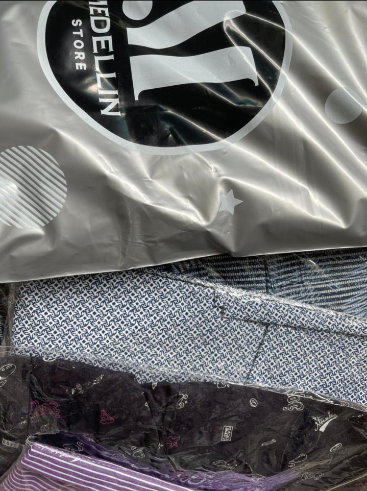 Medellin Kemeja Batik Pria Lengan Panjang Premium 10174 Biru