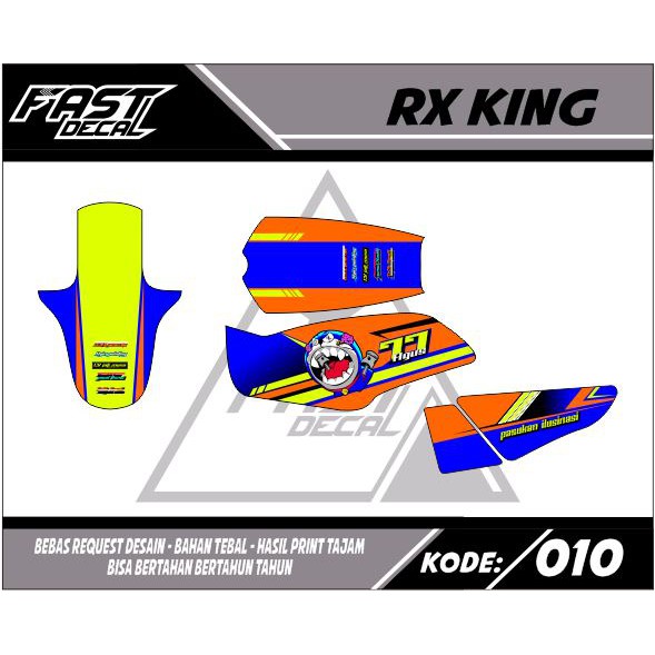 Decal stiker rx king 010