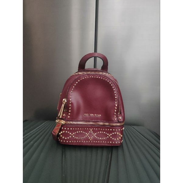 tas preloved MK Rhea mini backpack sling ukr 19x16