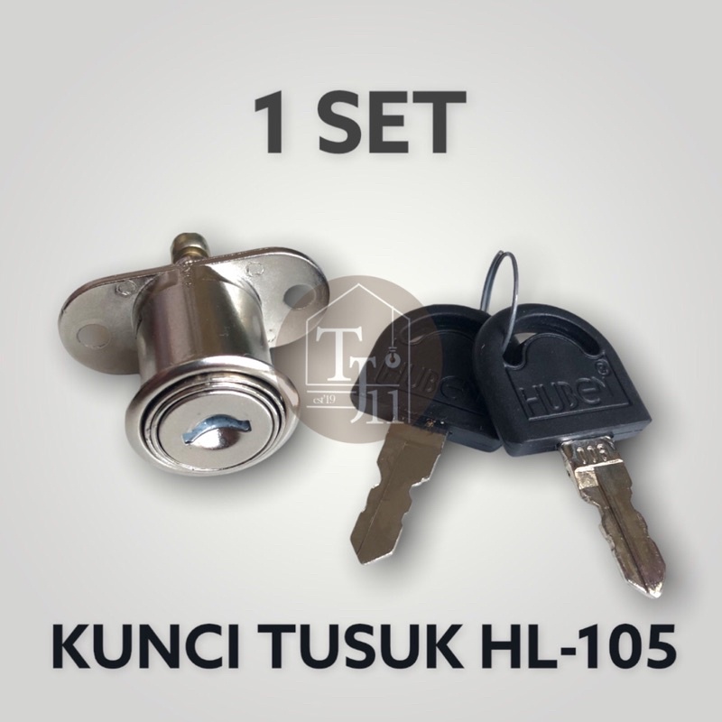 Kunci Tusuk HUBEN Push Lock HL-105