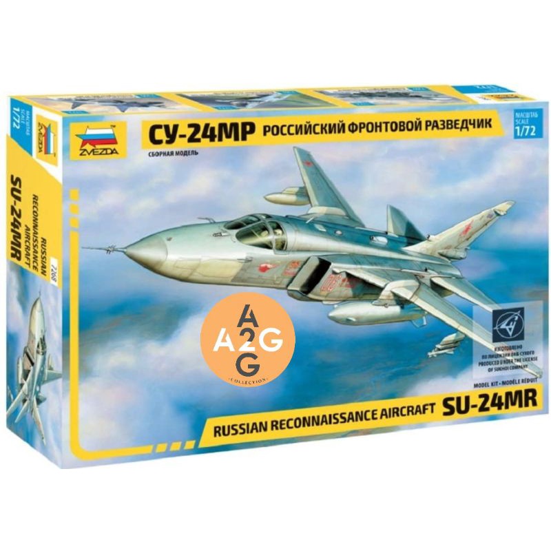 Model kit Zvezda 1/72 Sukhoi SU-24 MR