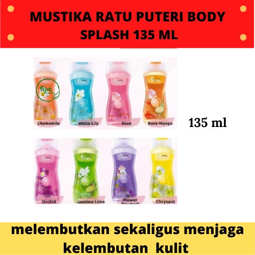 MUSTIKA PUTERI BODY SPLASH CHAMOMILE 135ML