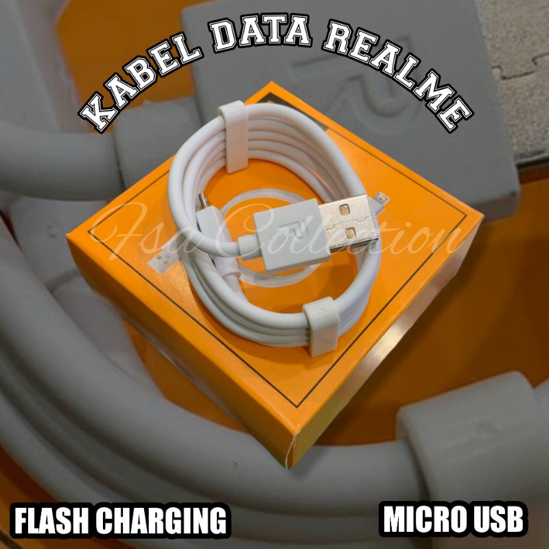 Kabel Data Realme Micro USB Original Fast charging