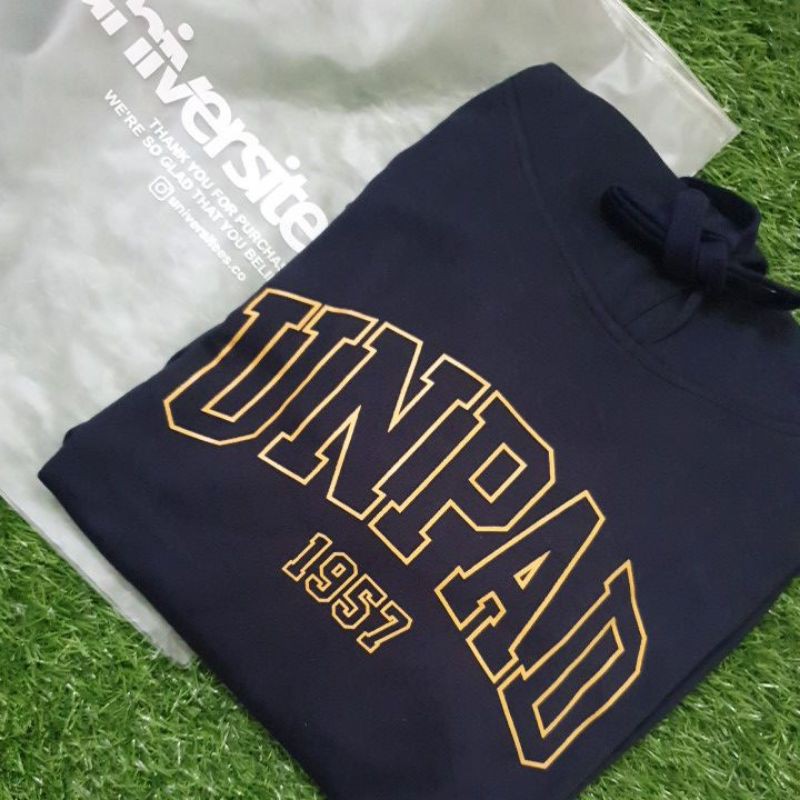 Basic Hoodie Unpad Navy