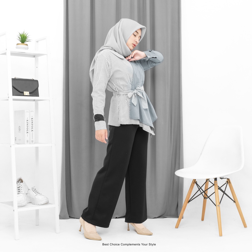 Hanna Blouse Atasan Wanita 2 Warna By Mahyra