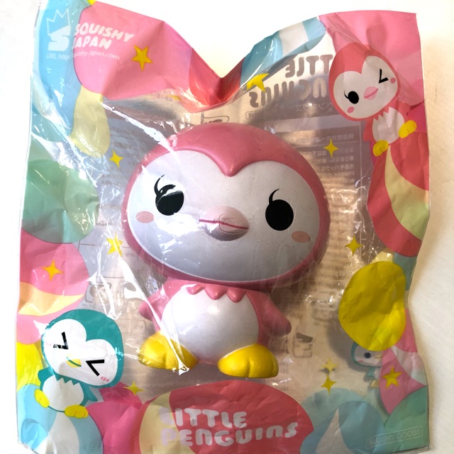 Ibloom Penguin Squishy ( pink )